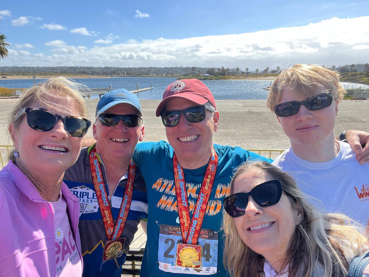 InvestBlog's tweet image. On May 5, my friend Todd and I participated our first ever triathlon in the San Diego Spring Triathlon. 
Great experience and very gratifying to have family and friends waiting at the finish line. Thank you for the support!
