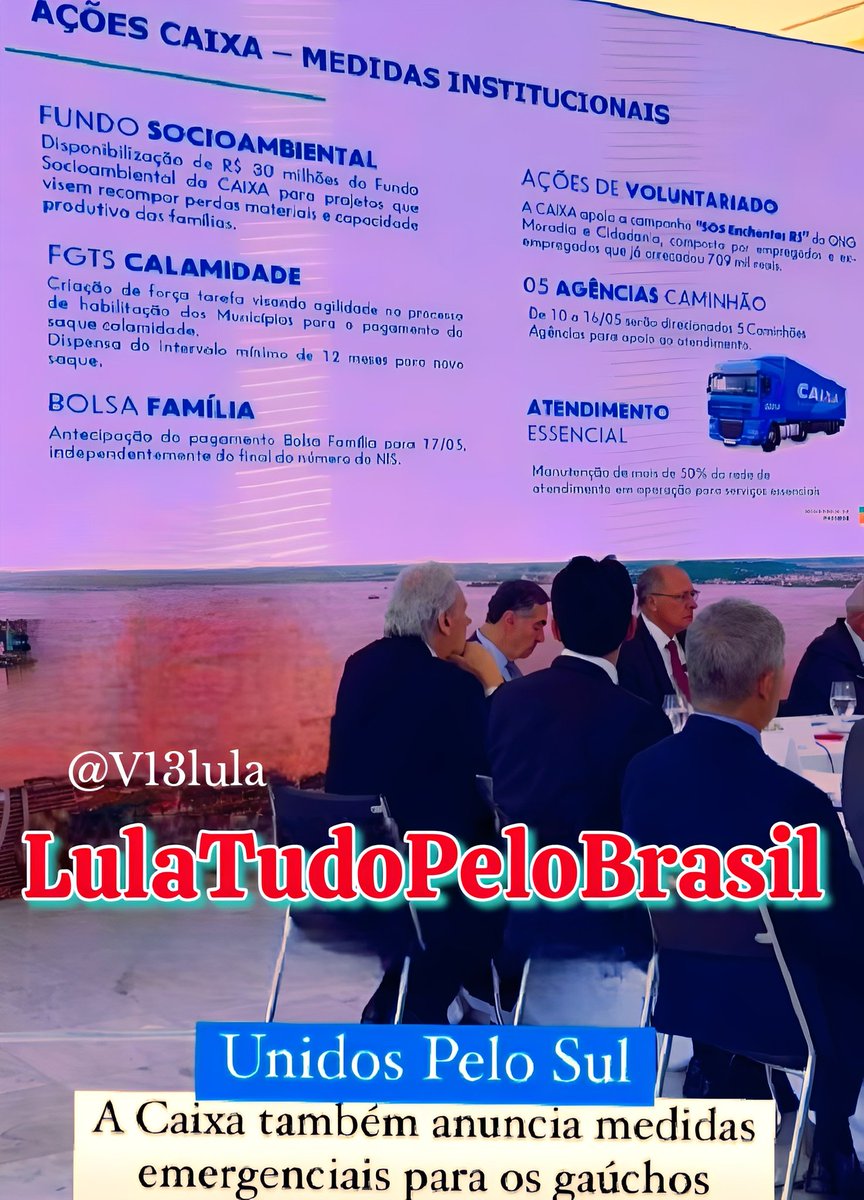 LULA SALVA VIDAS Obrigada, Presidente Luís Inácio Lula da Silva! @LulaOficial @ptbrasil @V13lula #LulaTudoPeloBrasil #MML