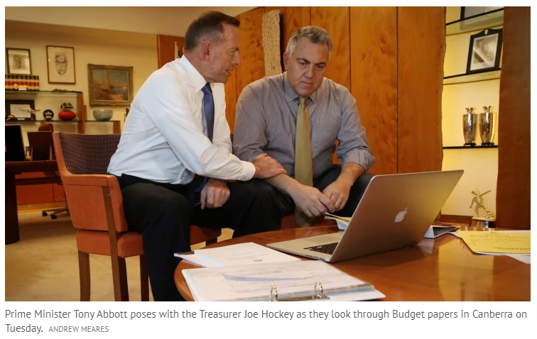 Never forget the best pre-budget photo of all-time