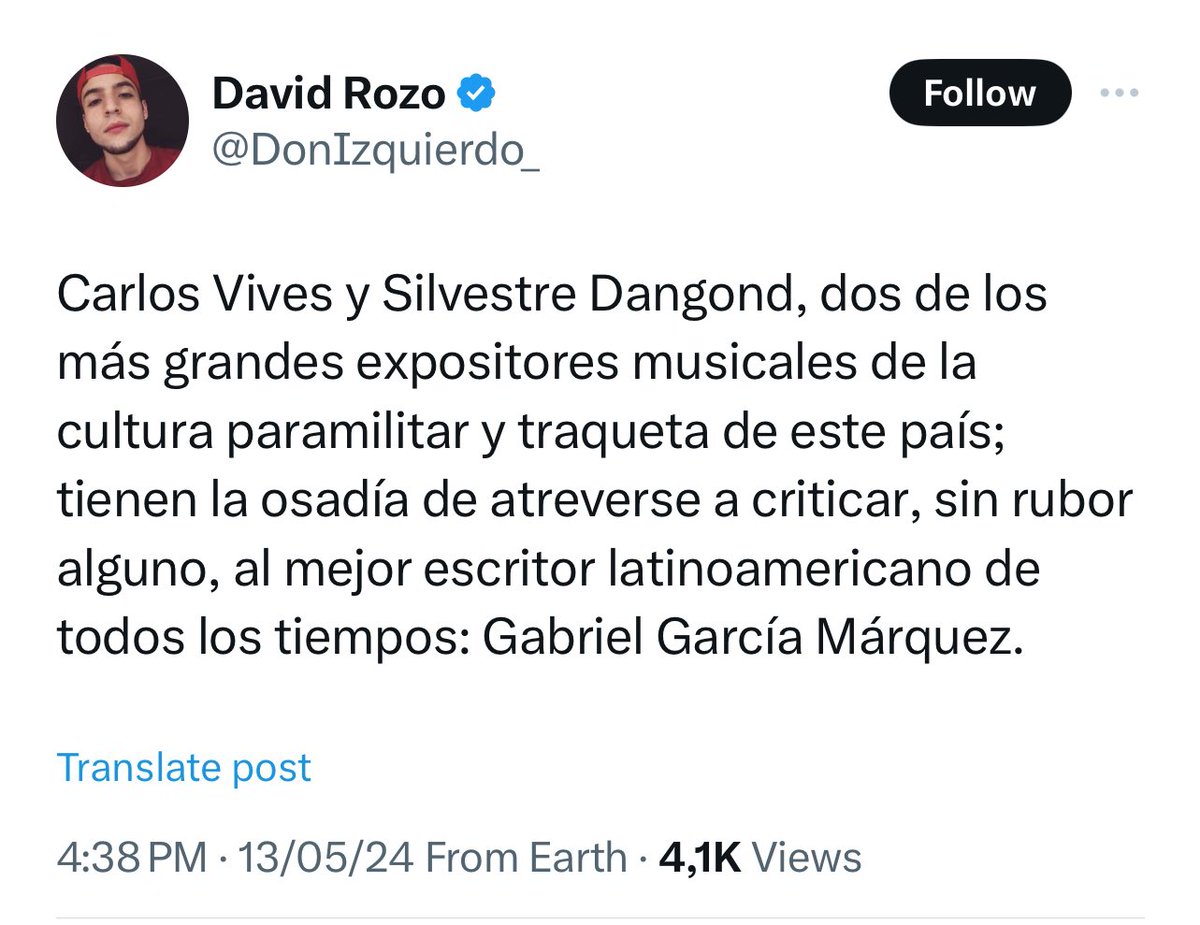 Ey @SilvestreFDC @carlosvives @ivanvillazon @elderdayanDiaz @Rolando_8A @FESVALLENATO éste LAVAPERROS @DonIzquierdo_ denigra y acusa a la cultura vallenata como traqueta y paramilitar... trabaja en @RTVCnoticias por un favor político de Petro,hay que saludarlo.