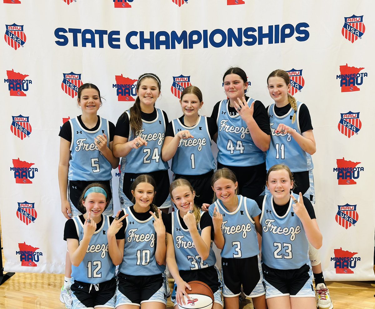 Congrats to our 2030 team for winning the Minnesota AAU D3 State Championship!! Let’s go 6th Grade!!! 🏆🏆🏆