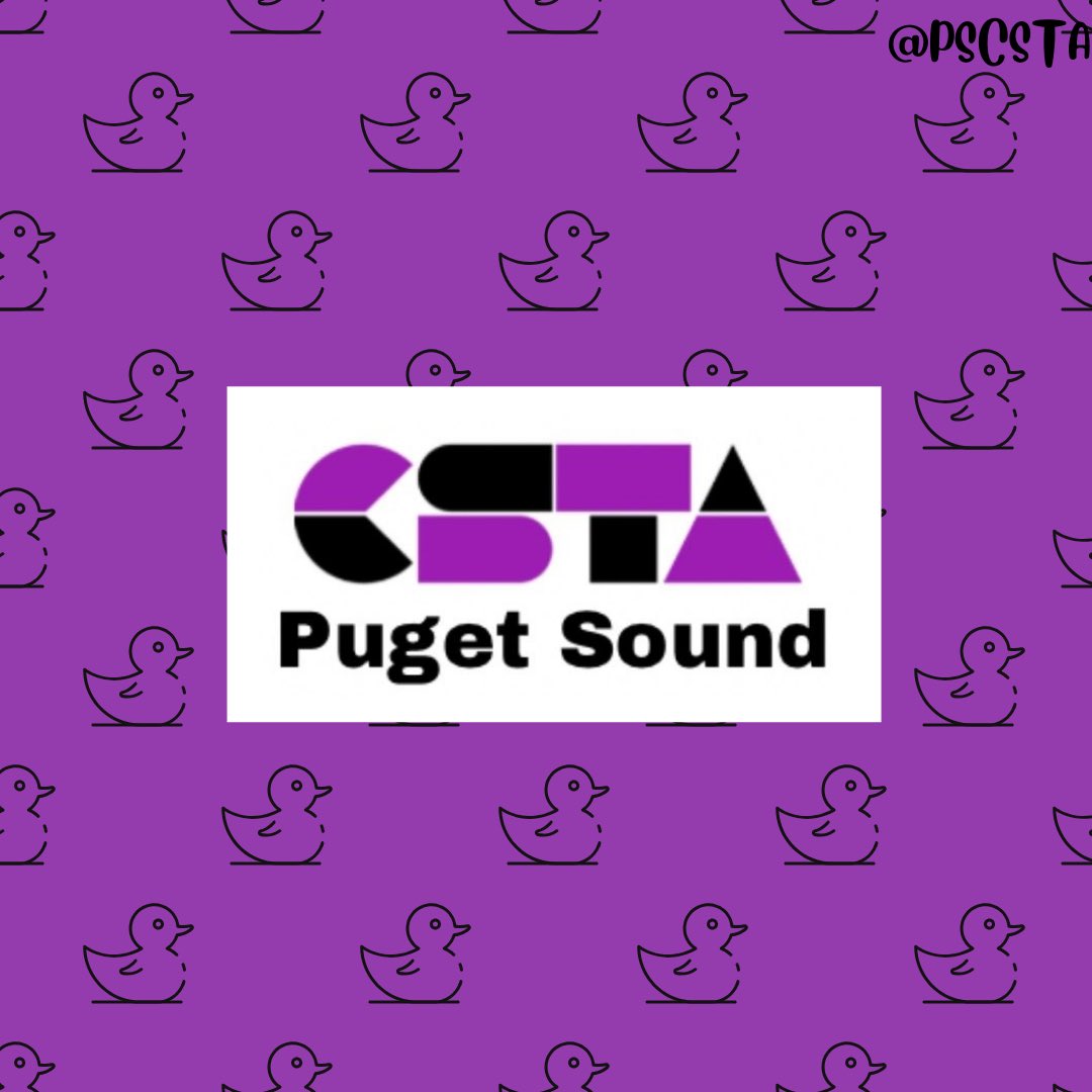 If you’ve been to a PSCSTA event odds are you’ve seen or received an infamous rubber duck!! We want to see your rubber ducks in cool places, with your pets, or with you. 

Please either DM or email us your pictures for the chance to be spotlighted!

#pscsta #csta #wa #teachcs