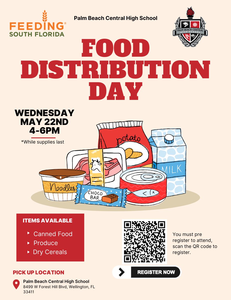 Free food distribution next Wednesday register here: docs.google.com/forms/d/e/1FAI…