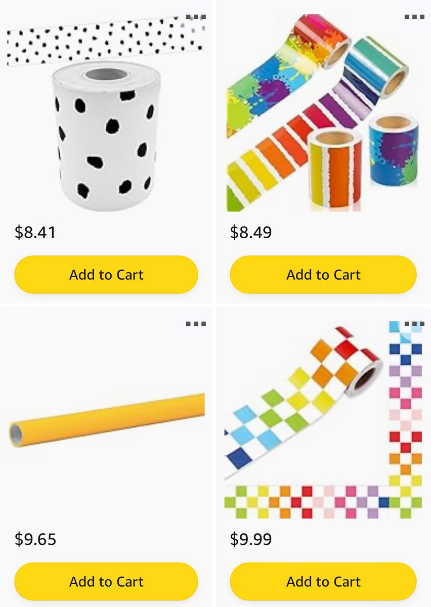 I’m already prepping for the new school year. I’m in need of bulletin board materials for my classroom and hallway. Any donation or RP would be appreciated. #clearthelist @YNB @SenateTim @LeeGoffIII @BonHanson79 @keith___s can you please RP? amazon.com/hz/wishlist/ls…