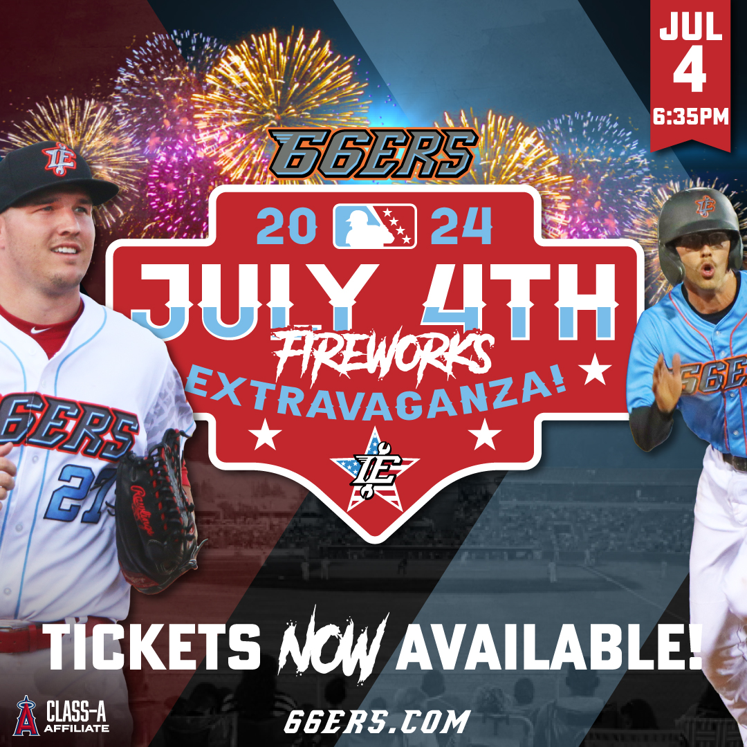 America's favorite pastime meets America's favorite holiday! Join us for a spectacular 4th of July celebration at the ballpark featuring thrilling baseball action, dazzling fireworks, and fun for the whole family. Don't miss this star-spangled event! 🎆 bit.ly/3QIRgP9