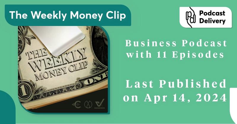The @WeeklyMoneyClip - your 30-minute guide to all things cash! Expert insights mingle with real-world stories for a comprehensive deep-dive into the world of money. Join us and let's get financially savvy together!
 #podcastdelivery