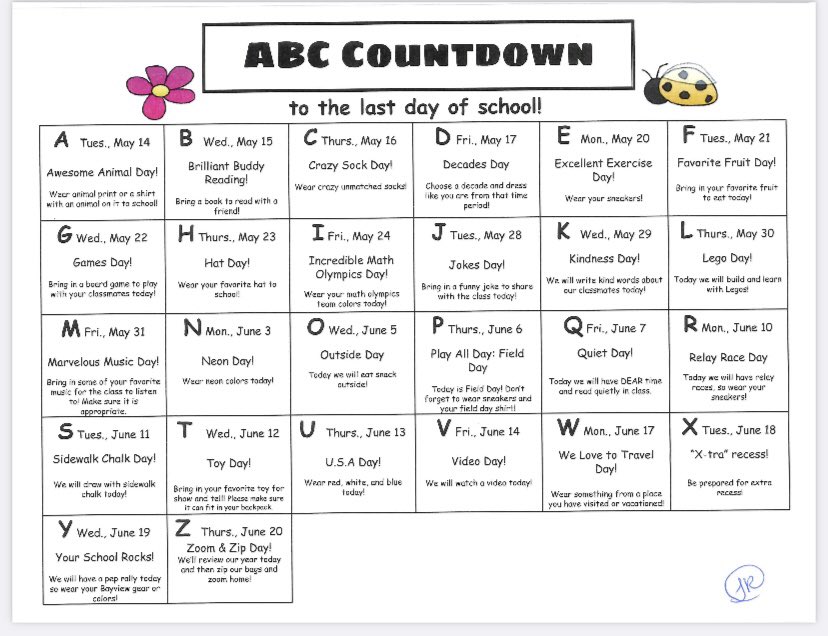 Starts tomorrow! 🎉