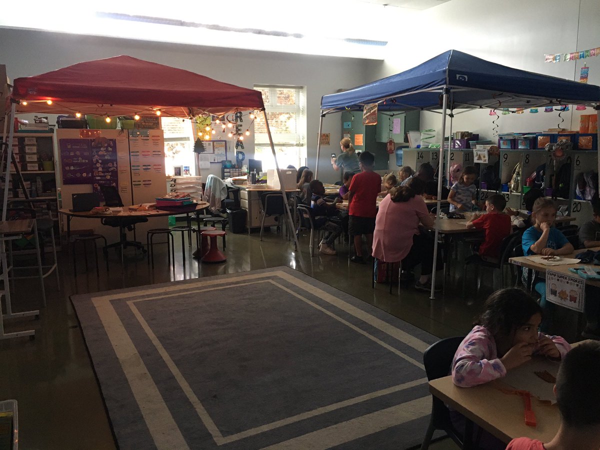 2nd grade <a href="/JresRockets/">JRES</a> are on a “field trip” to Camp-Learned-A lot.  Learning is more fun with campfires, s’mores, and tents! <a href="/kd_mccammon/">Katie McCammon</a> <a href="/perry4ridale/">Teach Perry</a> <a href="/MrCalvert_JRES/">Chris Calvert</a> <a href="/sara_minnicks/">TeachMinnicks</a> Ms. Evans 2/2