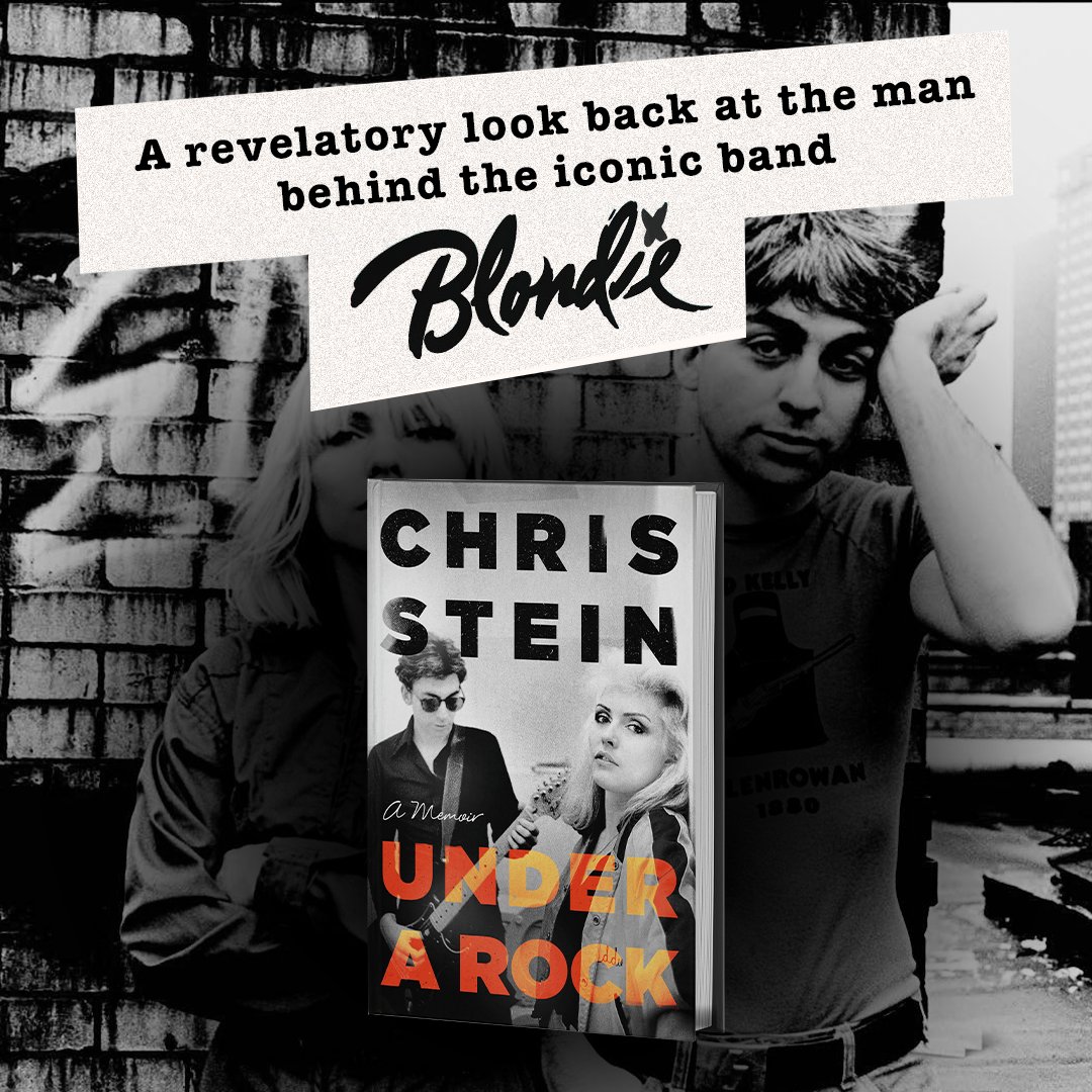 “Sometimes fate deals up a wild card.” - Debbie Harry @chrissteinplays' Under a Rock is a revelatory plunge into the moments that turned the fresh sound and new look of punk and new wave into worldwide sensation, Blondie. Pre-order your copy: blondie.komi.io
