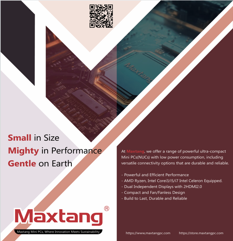 MaxtangPC's tweet image. 😊Maxtang Industrial Embedded computers updated.
#embeddedboards #embeddedcomputers #maxtang #maxtangpc #maxtangcomputer