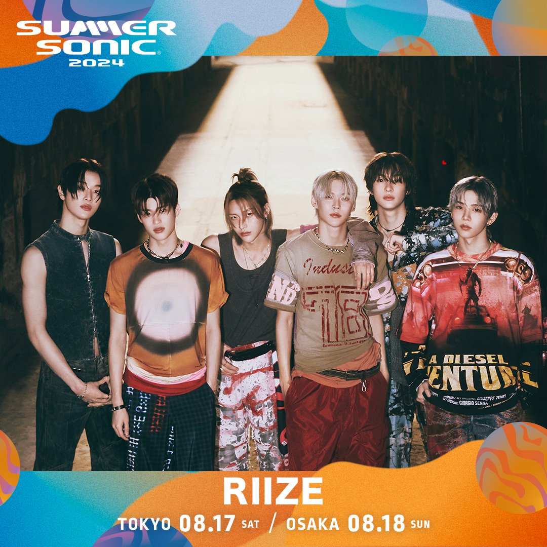 8/17(土)、8/18(日)に開催される『SUMMER SONIC 2024」にRIIZEが出演します✨ ▼詳細はこちら riizeofficial.jp/news/20240514/ ■『SUMMER SONIC 2024』オフィシャルサイト summersonic.com ぜひチェックしてください🧡 #summersonic #サマソニ #RIIZE #라이즈 #RISEandREALIZE