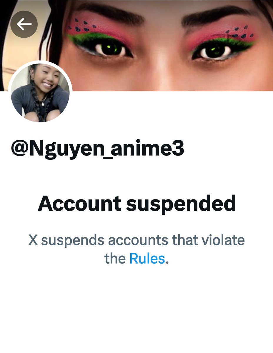 Free speech on @x is dubious at best. @Nguyen_anime3