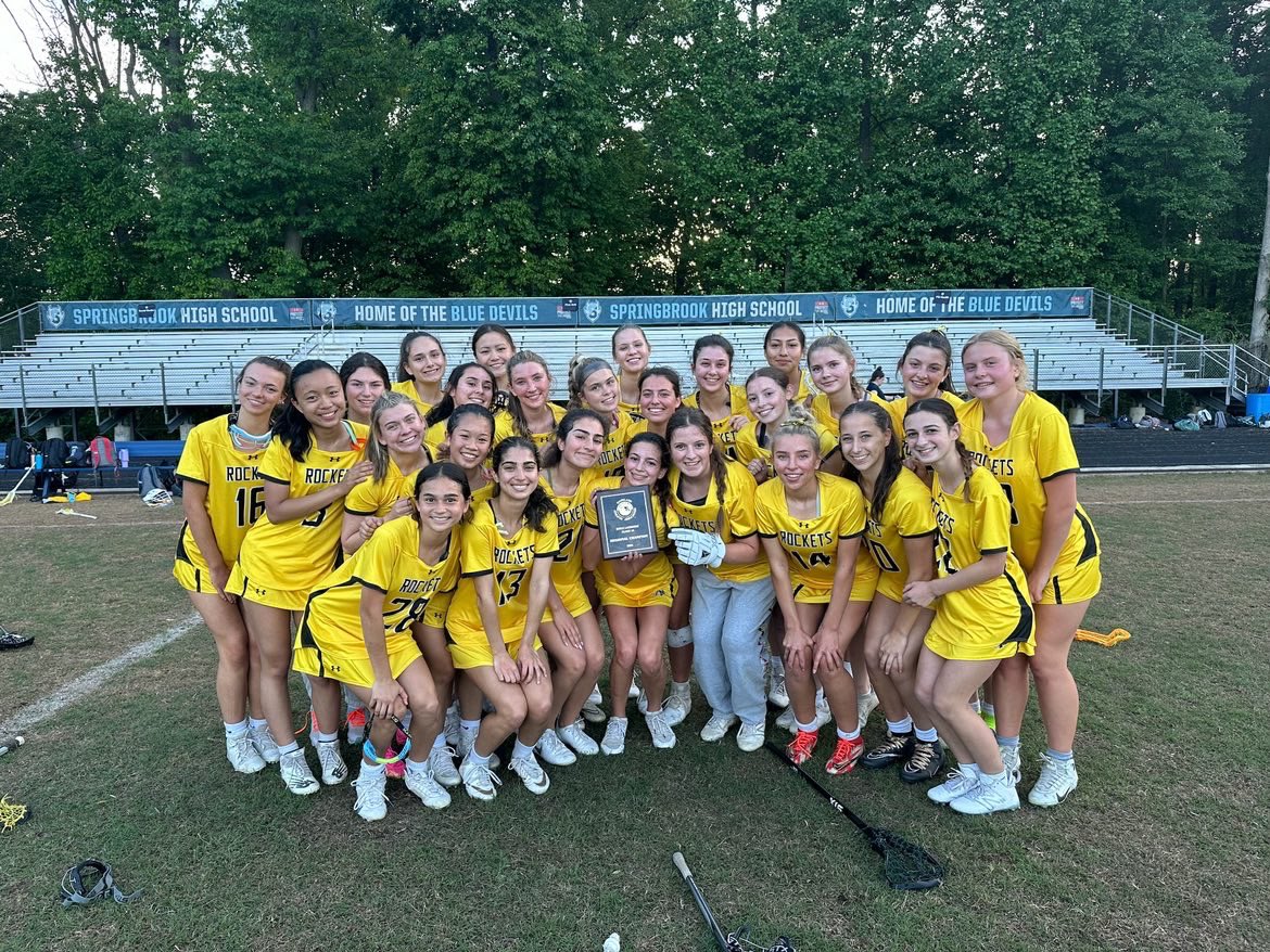 Our #RMGLAX are your new Regional Champions!!!! Yesssssssss Rockets!! Details to come in the next game & I hope @Rocket__Nation comes out to support these fabulous athletes!! 🚀💛🖤♥️🚀 @RocketsSportsRM @RMHS_principal @RMathleticboos1