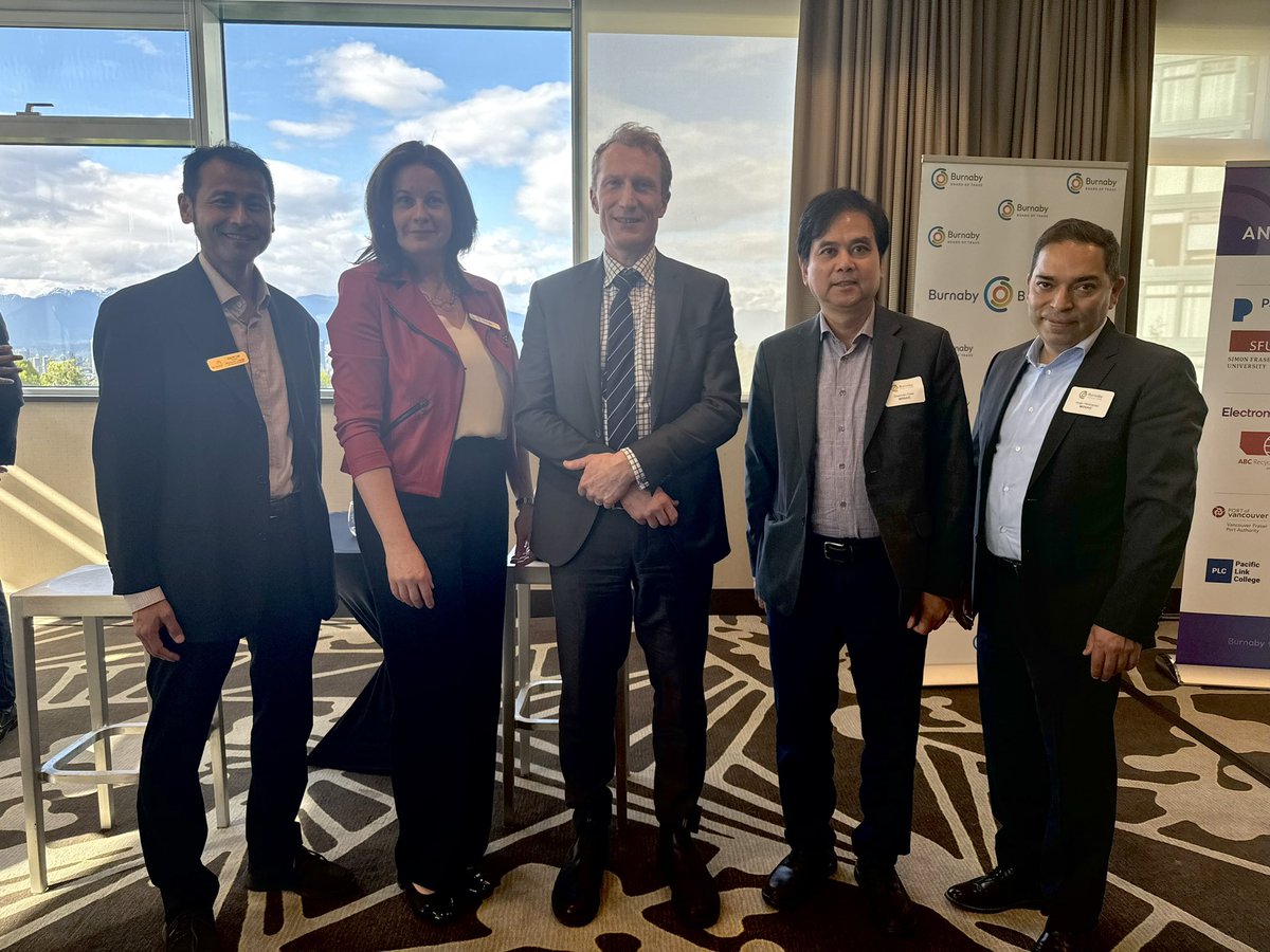 Thank you <a href="/MarcMillerVM/">Marc Miller ᐅᑭᒫᐃᐧᐅᓃᐸᐄᐧᐤᐃᔨᐣ Mikotsikaa</a> for meaningful engagement with the <a href="/BurnabyBOT/">BurnabyBoardofTrade</a> business community and open discussion about the role of immigration in supporting Canadian economy and the role employers play in guiding the narrative about immigration.