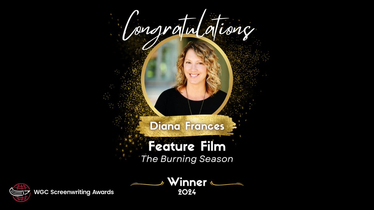 The winners of the #WGCAward for best FEATURE FILM are Irena's Vow written by Dan Gordon! AND The Burning Season, written by Jonas Chernick & Diana Frances (@dfrances39)!