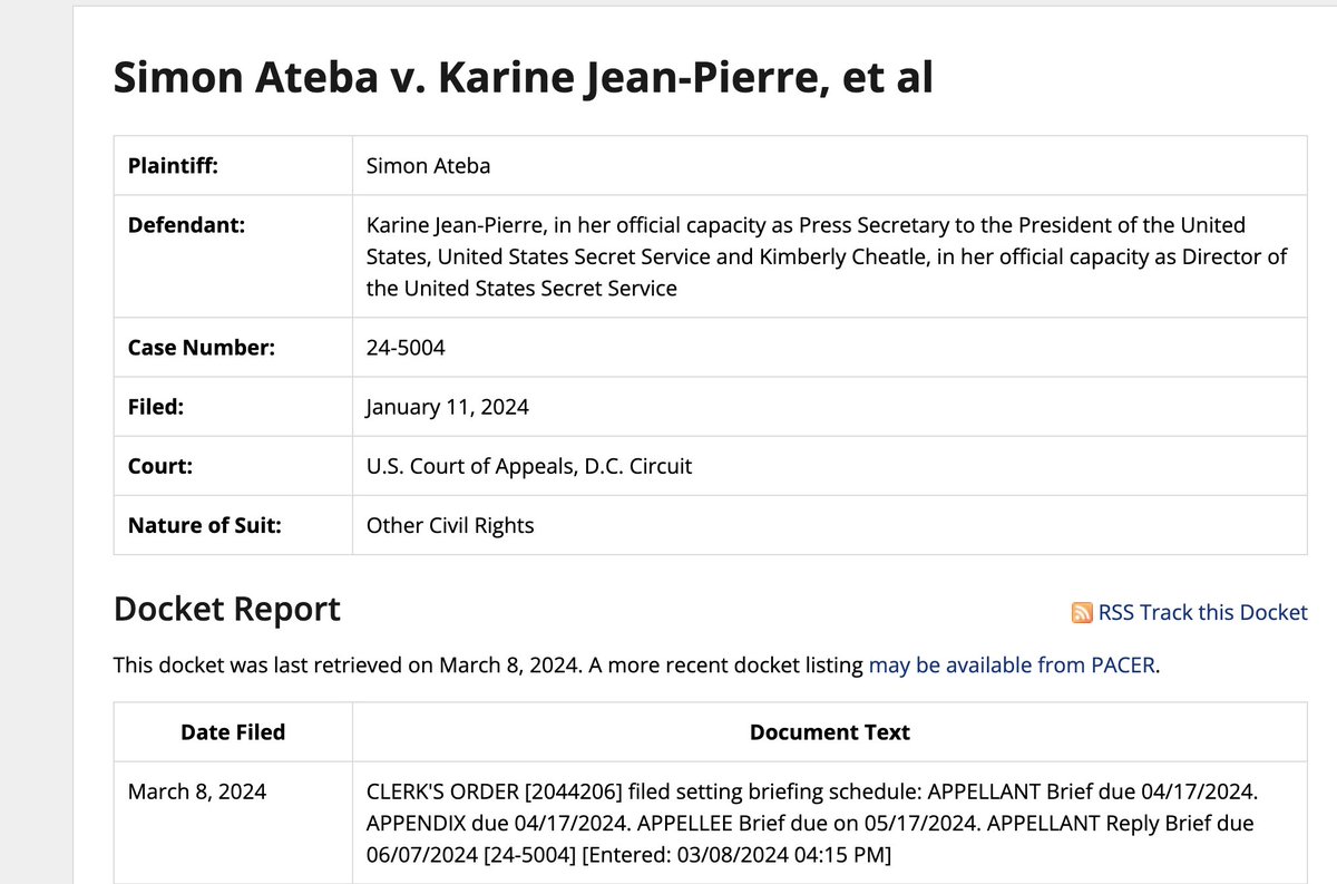 Please continue to pray for me as my case against @WhiteHouse @PressSec Karine Jean-Pierre comes up soon in the Appeals Court in Washington, D.C. May God help us. Amen.