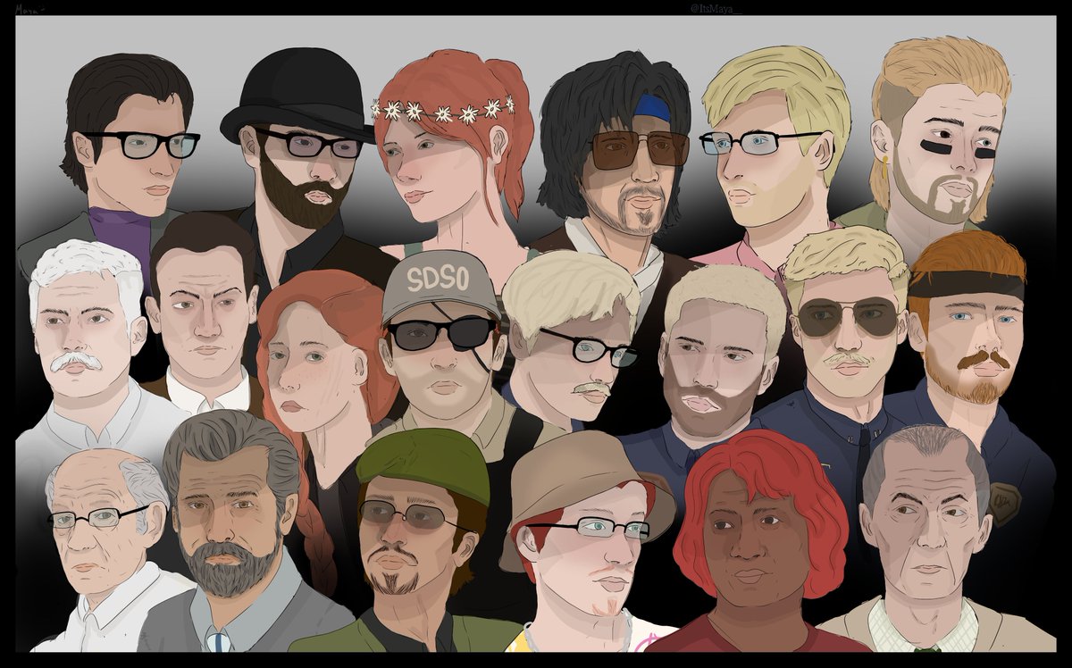 I'm so glad to have found some amazing streamers and amazing communities along with some of the most incredible stories. Whether it's old stories or new each one of them are great. 

- (MORE IN COMMENTS)

#Nopixel #Nopixelfanart