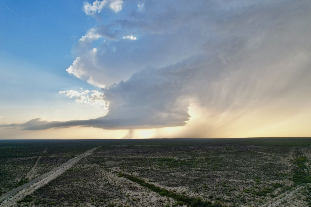 Textbook west TX LP action this past Saturday. #txwx