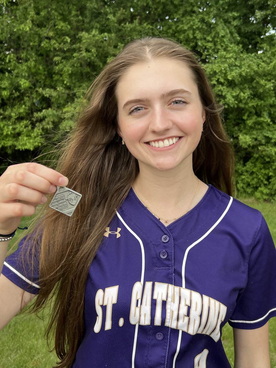 I so appreciate receiving All-League recognition at shortstop from the CHSL. This is the third year I’ve been blessed with recognition from the Catholic High School League.⁦@Franciscan_SB⁩