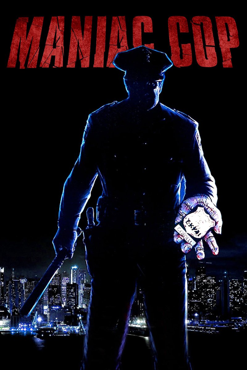 #OTD in 1988, William Lustig’s “Maniac Cop” was released. Not to be confused with “Psycho Cop” or “Crazy Ass Cop” (okay…I made up that last one). What are your thoughts on this film that stars two horror movie legends (Bruce Campbell & Tom Atkins)? #HorrorCommunity