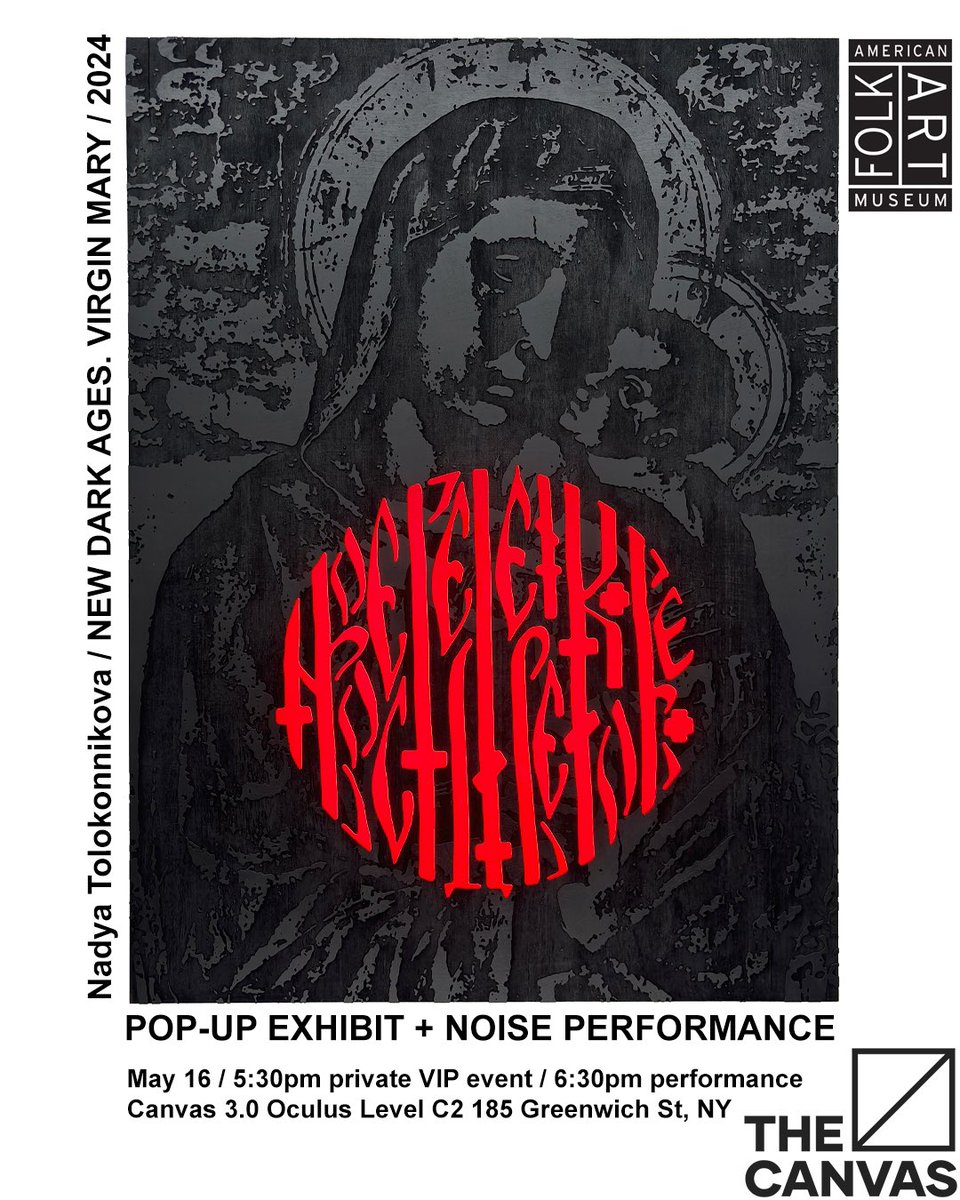 NYC 16 MAY • POP-UP EXHIBIT • PERFORMANCE special guests: David Byrne x The Brooklyn Museum's Carmen Hermo note: venue change • updated info on the flyer