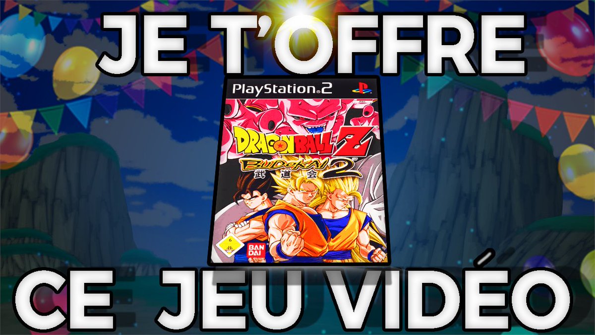 MacBandicoot's tweet image. #DragonBall #budokai2 a gagner sur la chaine youtube
Avec la présence de Thibault !  youtube.com/watch?v=mdcqXx…