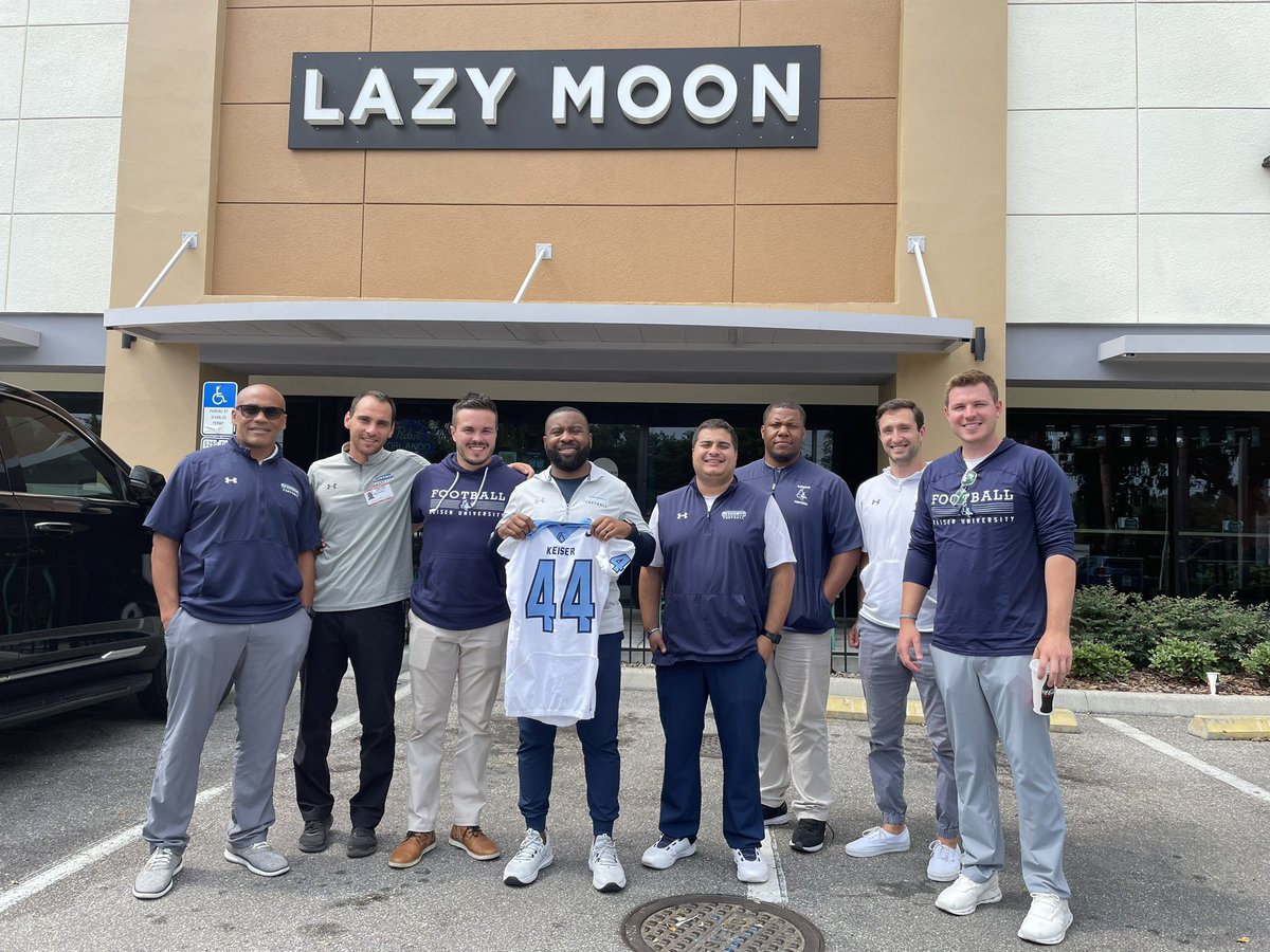 Once again thank you to today’s sponsor @LazyMoonPizza for feeding our staff. Successful day today in the 4️⃣🍊7️⃣ #GRIT #SeahawkFast 🦅💨