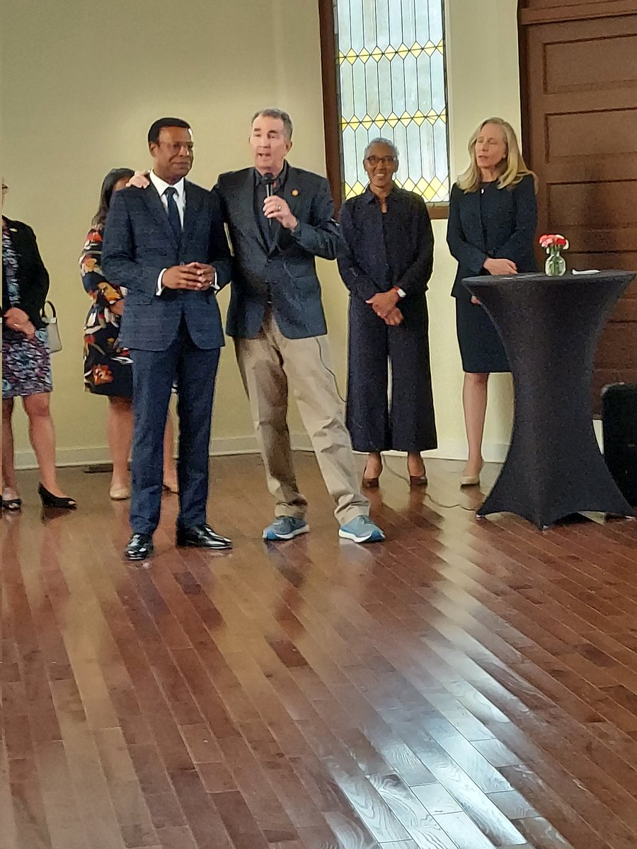 Great event on behalf Daun Hester with Governor Northam, Congresswoman Spanberger, and a host of guests and elected officials.