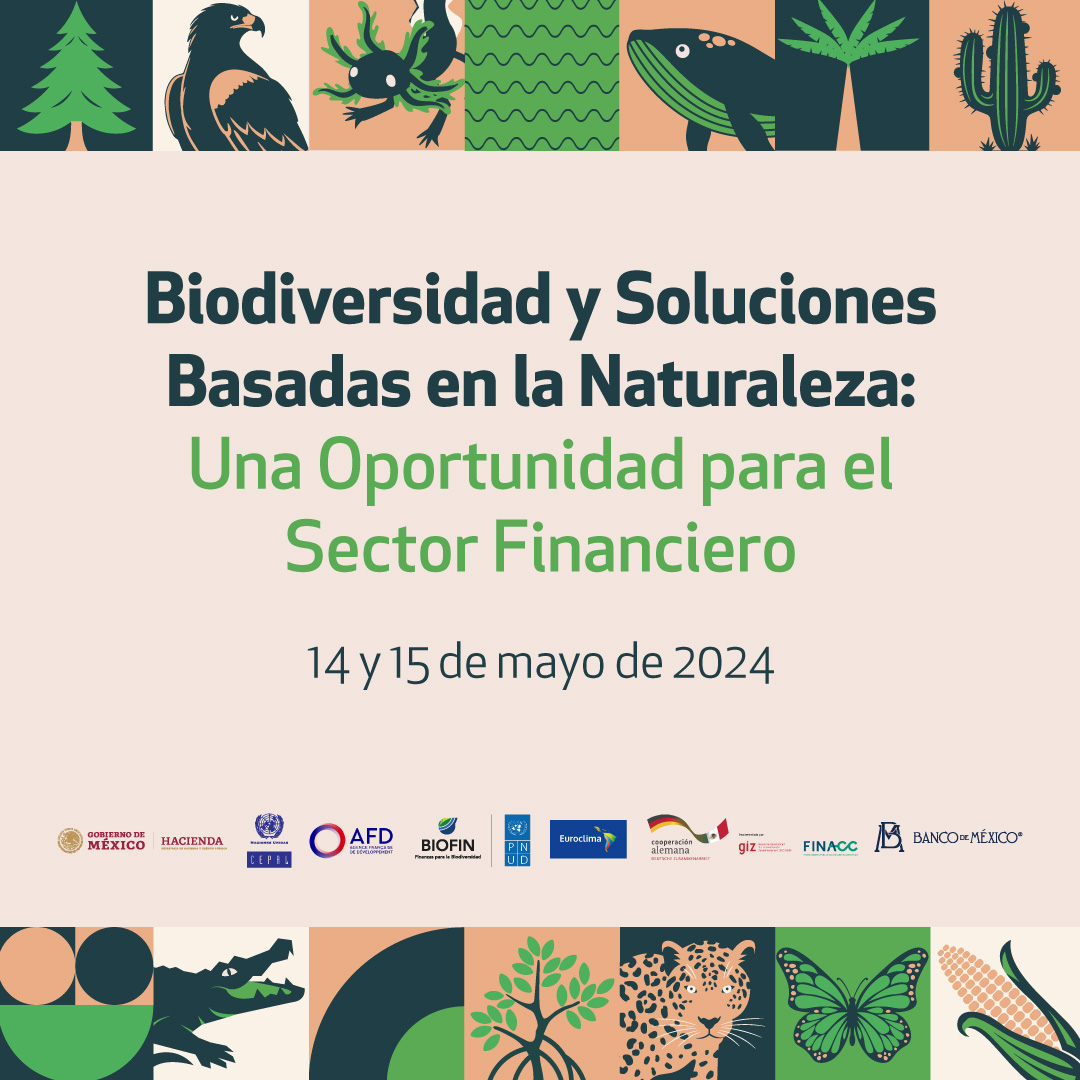 El #BancodeMéxico te invita a participar en la conferencia “Biodiversidad y soluciones basadas en la naturaleza: una oportunidad para el sector financiero” que se llevará a cabo el 14 y 15 de mayo. 
Transmisión #EnVivo a partir de las 8:30 horas en: video.ibm.com/channel/banxico