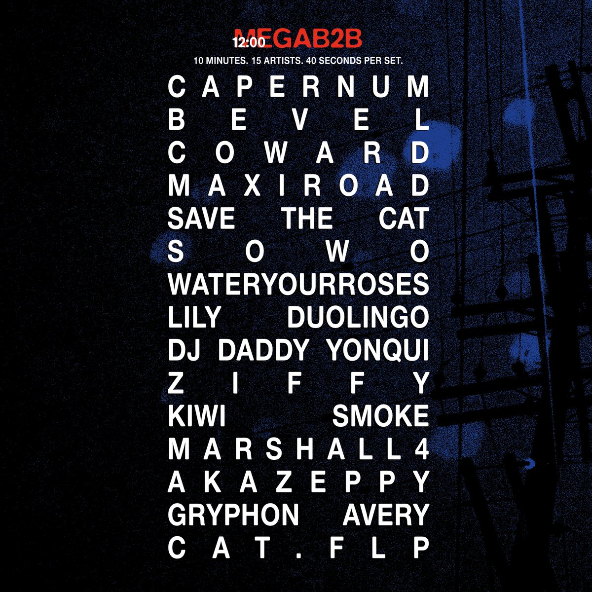 Camp Boneyard 3 
Saturday May 18th at 5pm EST 
Live on Twitch 
twitch.tv/und3rsc0rd