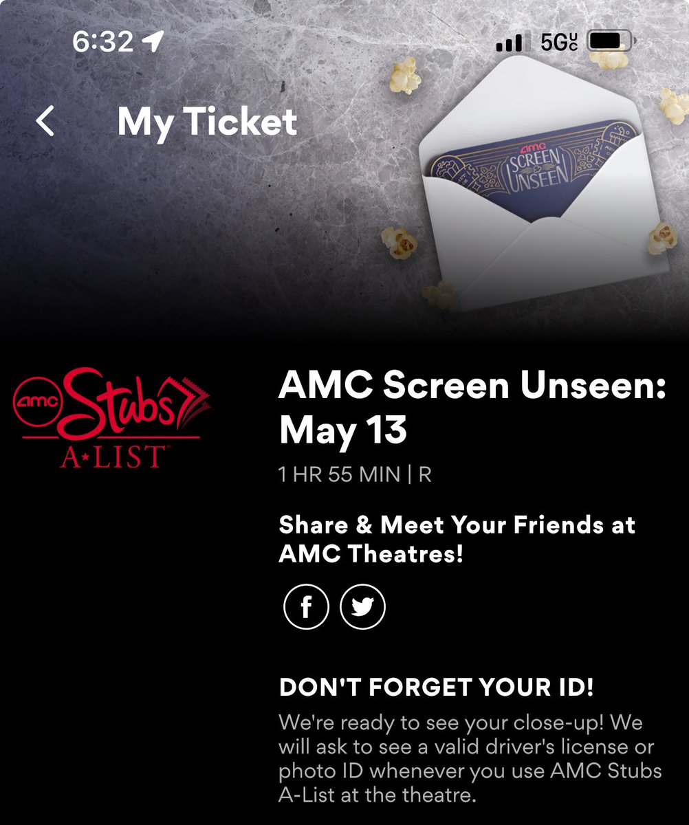 44 movie of 2024 @AMCTheatres #atAMC #shareAMC what do you do after $AMC stock runs up over 100%, buy more stock and go see a movie with all the treats!!!! #AMCNEVERLEAVING