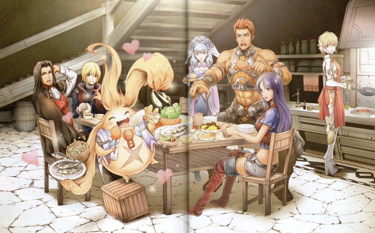 @Yuuka_Ballad I always liked to think of this art from monado archives as a group picture. Its very homely and sweet
