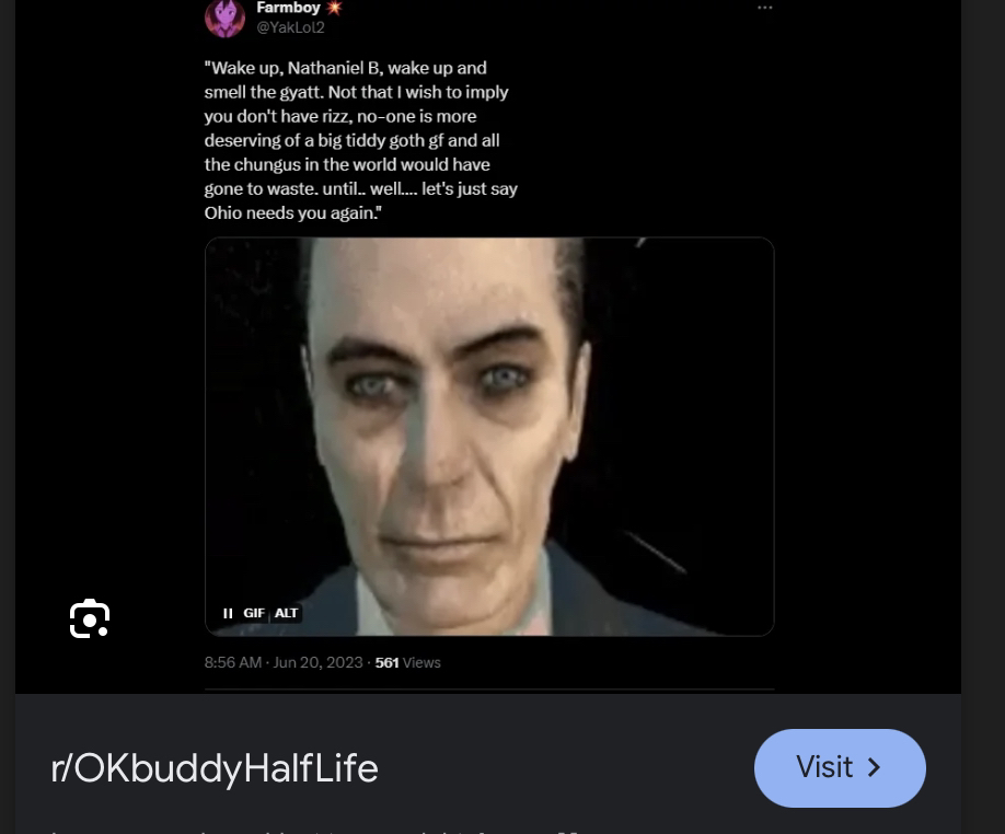 The only trace of my old account is a fucking half life meme sub