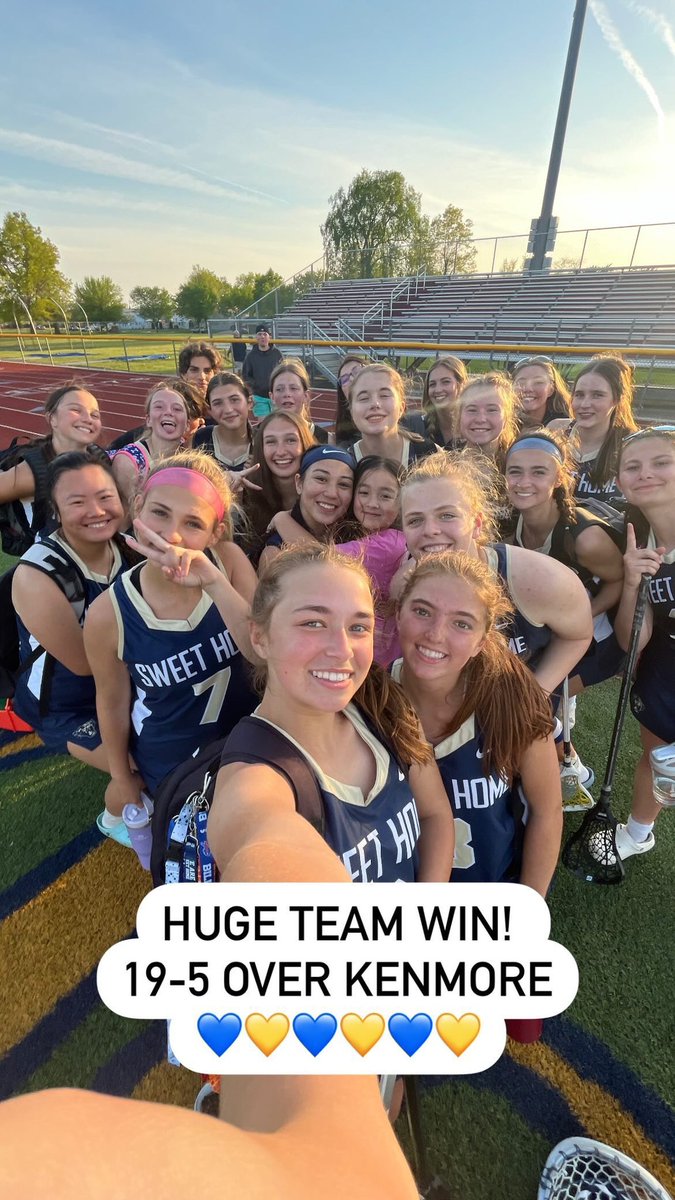 Undefeated on the road this season! 💥 Panthers went all out with a strong win over Kenmore tonight! Kielbasa 7g/3GBs Smith 3g/3a Papero 3g/1a/3GBs/POTG 👑 Guadagna 1g/1a Miceli 1g/1a Coughlin 1g Scholz 1g Battaglia 1g/4GBs Reed 1g Flatau SV 69% 🔒 @SHCSDAthletics