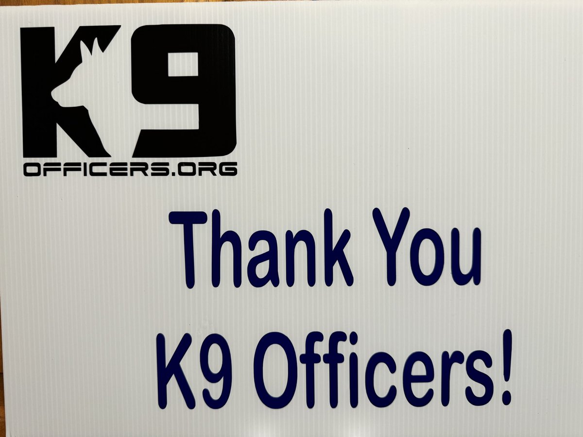 Want to be a part of the upcoming K9 Masters, even if you can’t attend? Become a K9 Sponsor, have a sign with your family, business or message placed on a Tee-box on the course --Blackhorse Golf Club for a $100 donation. 

Easy to do at the link below: 
k9officers.org/product/k9-spo…
