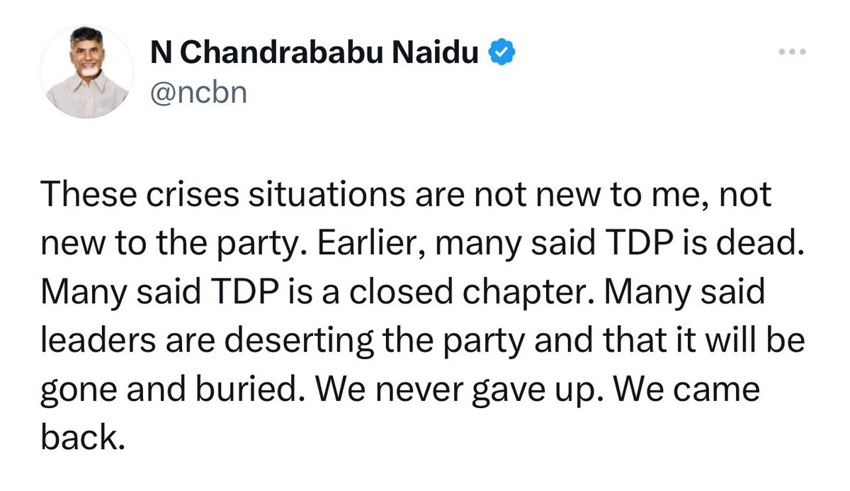 iBharathReddy_'s tweet photo. That last line says Everything…🔥
Advance Congratulations CM saab @ncbn
#Tdpisback #CBNAgain #CBNForCM https://t.co/7QfWDPEBt2