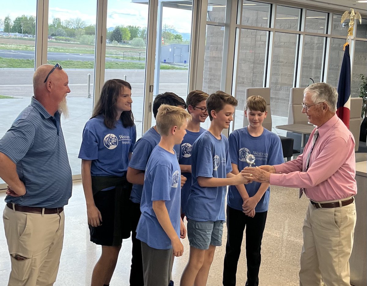 Westview Middle School (@westviewsvvsd) on Twitter photo Westview triumphs! Once again Westview is the district champion at the Geography Bee. Westview took first and third and all 4 teams placed top 10. Mr. Crane and Ms. Ellis coached them well! #StVrainStorm <a href="/SvvsdSchuh/">Kristopher Schuh</a> <a href="/SVVSDsupt/">svvsdsupt</a> <a href="/SVVSD/">St. Vrain Valley Schools</a> <a href="/COSchoolsProud/">Our Schools Our Community</a> Westview triumphs! Once again Westview is the district champion at the Geography Bee. Westview took first and third and all 4 teams placed top 10. Mr. Crane and Ms. Ellis coached them well! #StVrainStorm <a href="/SvvsdSchuh/">Kristopher Schuh</a> <a href="/SVVSDsupt/">svvsdsupt</a> <a href="/SVVSD/">St. Vrain Valley Schools</a> <a href="/COSchoolsProud/">Our Schools Our Community</a>