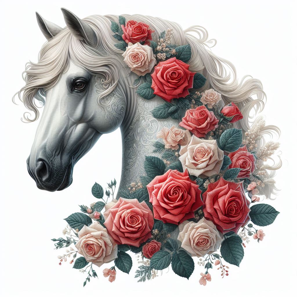 Pretty Horse

#AIArtwork #aiart #AIArtCommuity #digitalart #digitalartwork #horse #horsegirl #roses