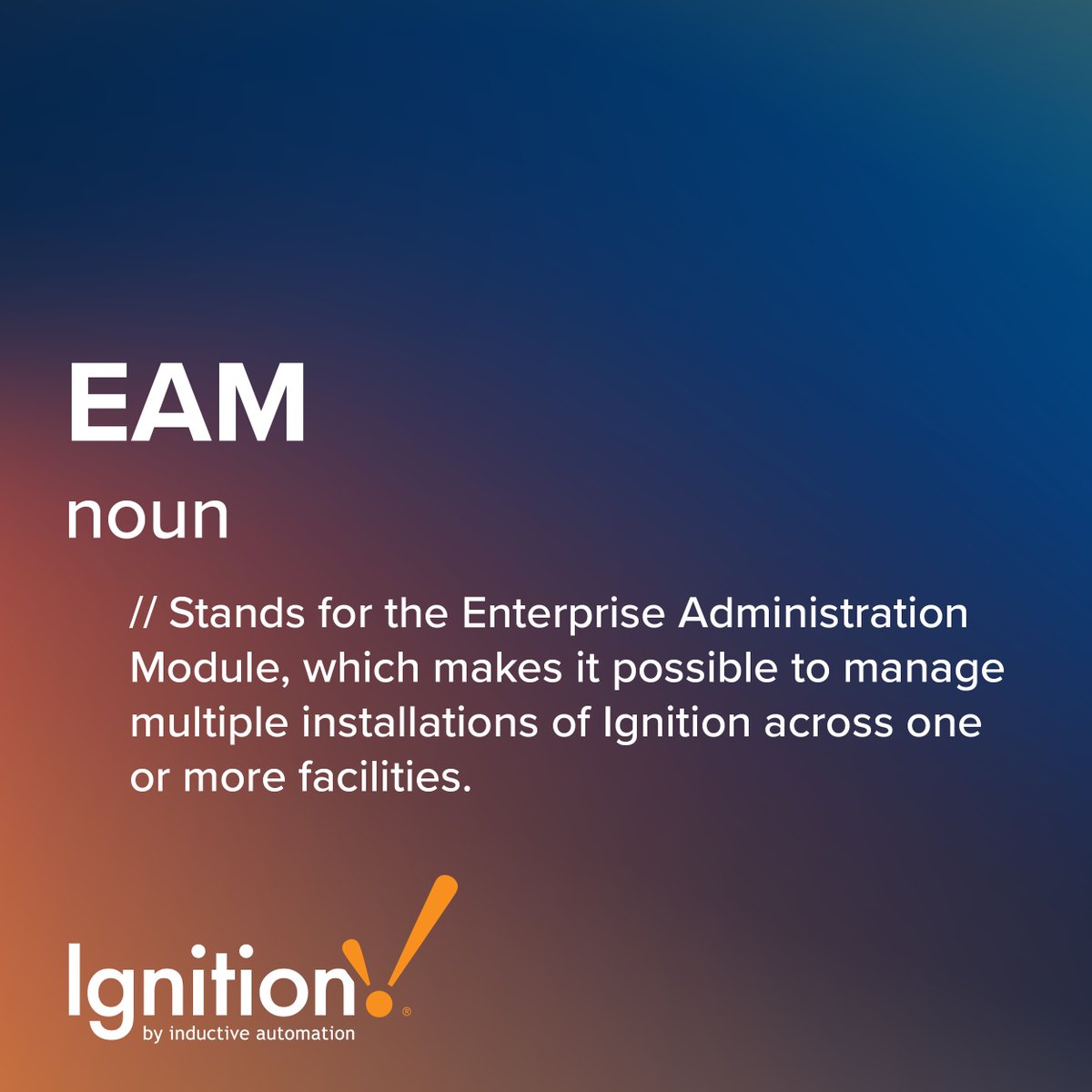 Looking to the future and planning ahead is part of the #IgnitionEffect. By keeping the expansion of your #enterprise in mind, you can be ready for growth with quick turnaround thanks to the Enterprise Administration Module. Get the details: inductiveautomation.com/ignition/modul…