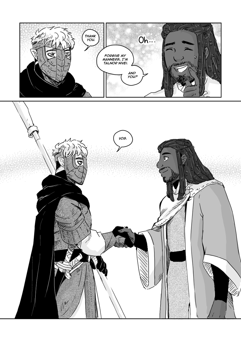 TriaElf9's tweet photo. Next up for #webcomicsday is Fates Errant!
A Knight Errant who's been getting by accidentally adopts a kid and meets a husband XD Queer high fantasy adventure with a dash of horror (and drama)
Read here: https://t.co/4k4EumJSEO
or read it on Tapas! https://t.co/YuWuw1eecL https://t.co/69ihlAmimq