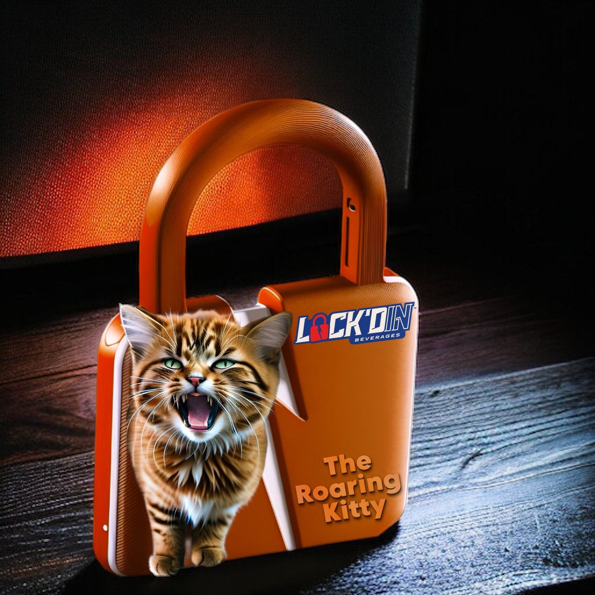 $LTNC Thanks @TheBigRuss77 for pointing out that @TheRoaringKitty needs their own #LOCKDIN Lock! Hope you enjoy it! Let me know if you’d like to change anything @TheRoaringKitty 🙏🏼🔒 #LOCKDINation  @LiveLockdIn