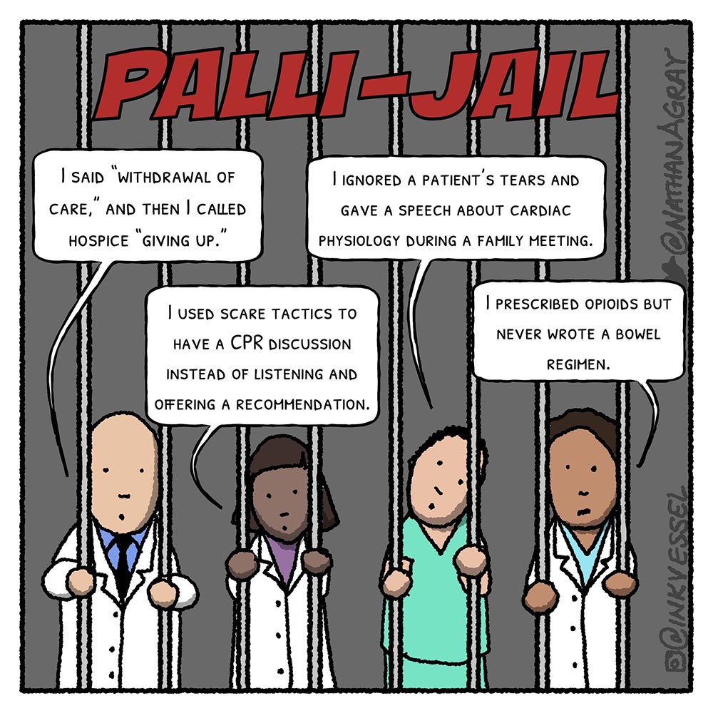 Was discussing with a colleague the pitfalls of white-coat speech-making on physiology during a family meeting, so had to repost this one from the archives. We’ve all slipped up at one point or another. #hapc