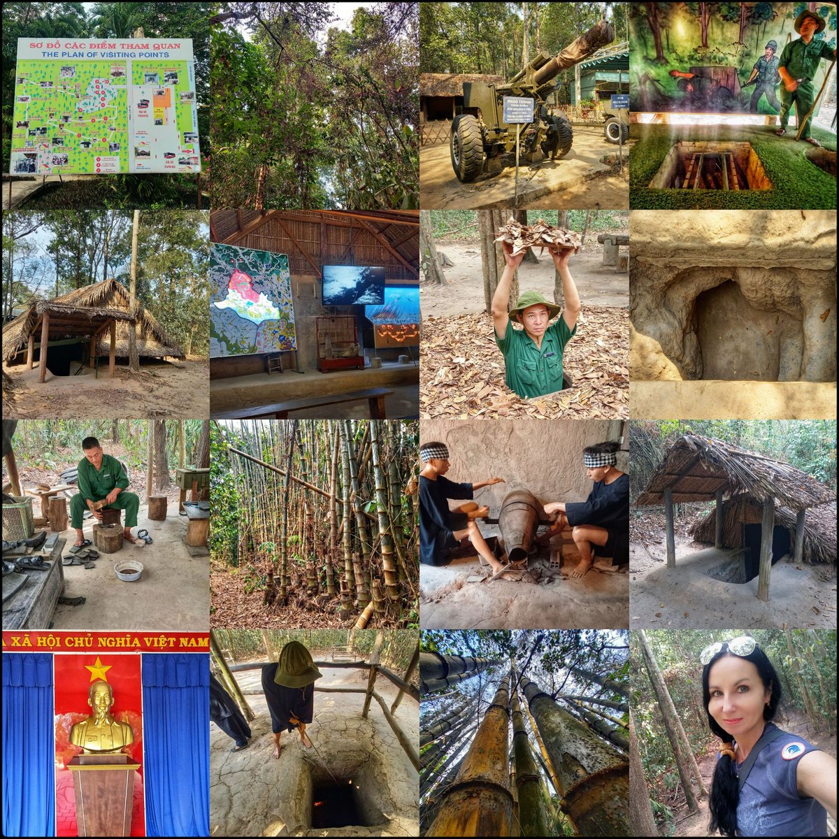 #goodmorning & have a nice Tuesday 😊 #VietnamAdventure - 12 - #CuChiTunnels Moral of yesterday: 'Cleverness and the will to fight are sometimes worth more than the apparent power of even the most formidable opponent.' And #SongOfTheDay is youtu.be/fhNrqc6yvTU?si… #Travel