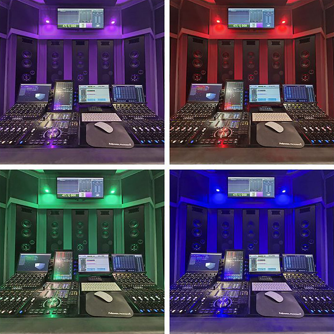 🎨 Pick your studio color 📷 instagr.am/audioanimals ▶️ avid.com/s4 #studiolife #color #studiovibes #musicproduction #daw #avidprotools #protools #avid