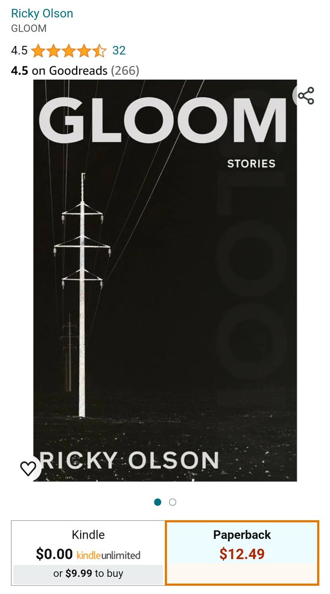 not sure how many people know or not, but Gloom is available on Amazon if you're still looking for a physical paperback copy :)