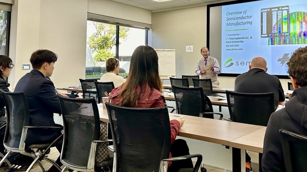 SEMIconex's tweet image. This week, #SEMIUniversity concluded a successful two-day in person #trainingevent at SEMI HQ! 

Join us on May 23rd for another intuitive SEMI University #livetraining event that covers #semiconductordesign &amp;amp; #business! bit.ly/3Q6ItWV