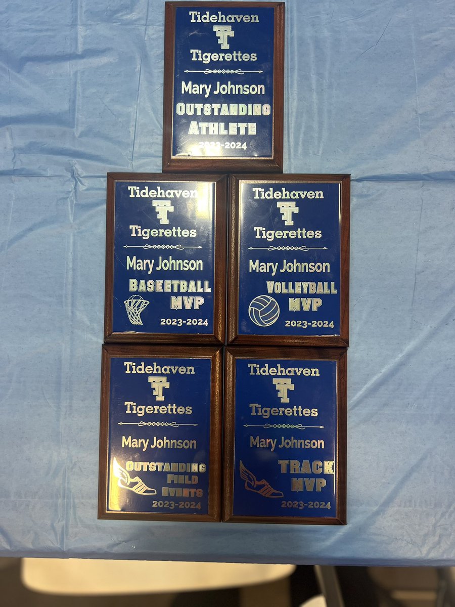 Absolutely blessed to be able to receive these awards at the Tidehaven 2023-2024 Athletic Banquet to end off my Junior season. Also incredibly blessed to be announced Female and Male athlete of the year with my cousin @itsJoseph_5!🫶🏾