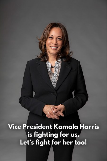 #DemVoice1 #FRESH Since this is all about 'lift as we climb' and bring your own chair (if you don't get a seat at the table), or the cold non-gracious who kick out the ladder when they get to the top—all those things are near and dear to my❤️and many hearts. MVP #KamalaHarris