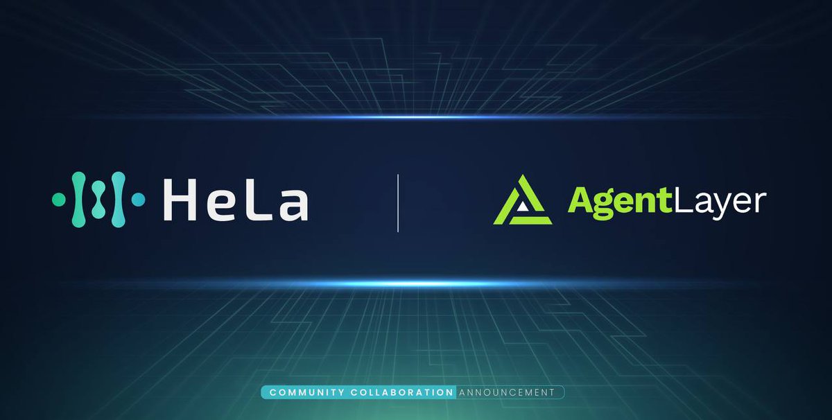 We're excited to announce our newest collaboration with @agent_layer! #AgentLayer, a pioneering protocol and public blockchain leveraging the powerful OP Stack, is designed to facilitate the coordination and collaboration of autonomous AI agents with human oversight in a