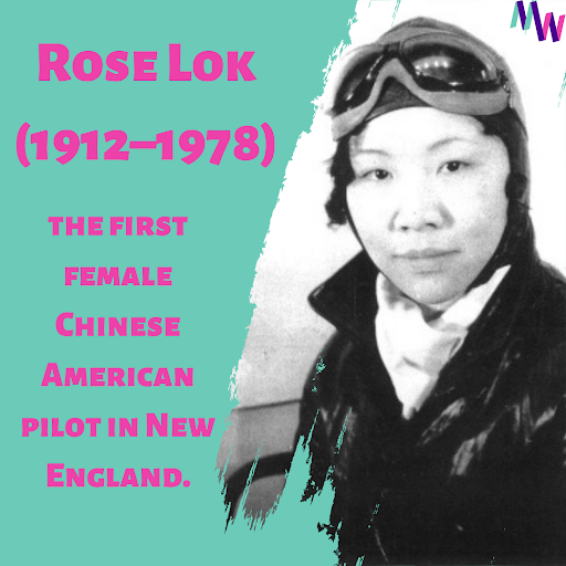 #AANHPImonth: Honoring Rose Lok, nationally acclaimed Chinese-Am. aviation pioneer, 1st female Chinese-Am. pilot in N.E. - 1932. Only woman of 12 formed Chinese Patriotic Flying Club. Born in China, grew up in Boston, house on @BostonWomensHT! bit.ly/3ykjoBu